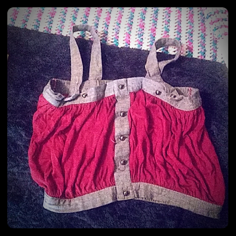 Mini crop top tank